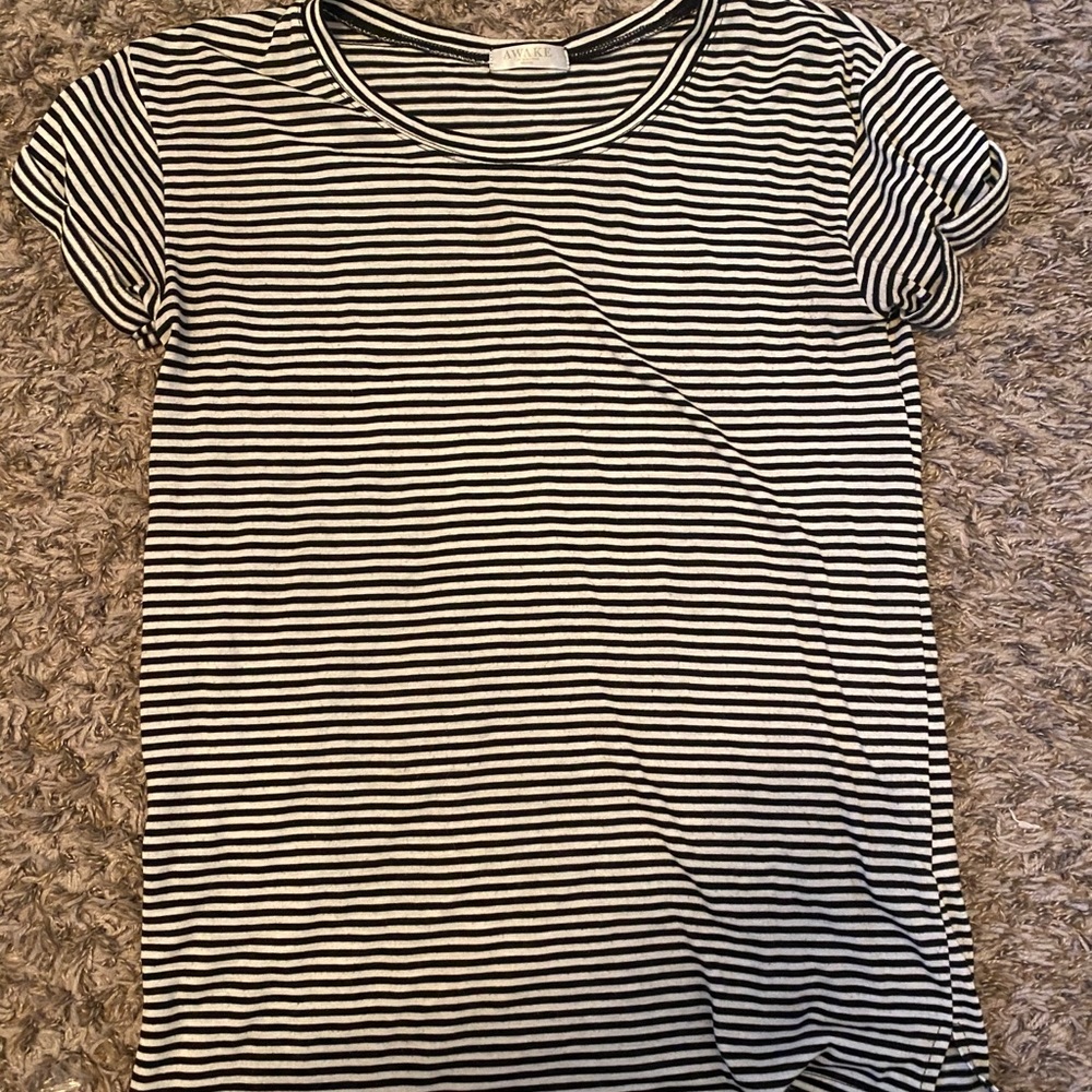 Black and white Striped shirt